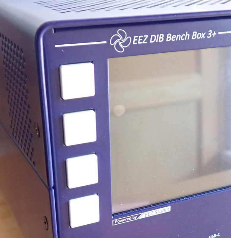 TFT display buttons