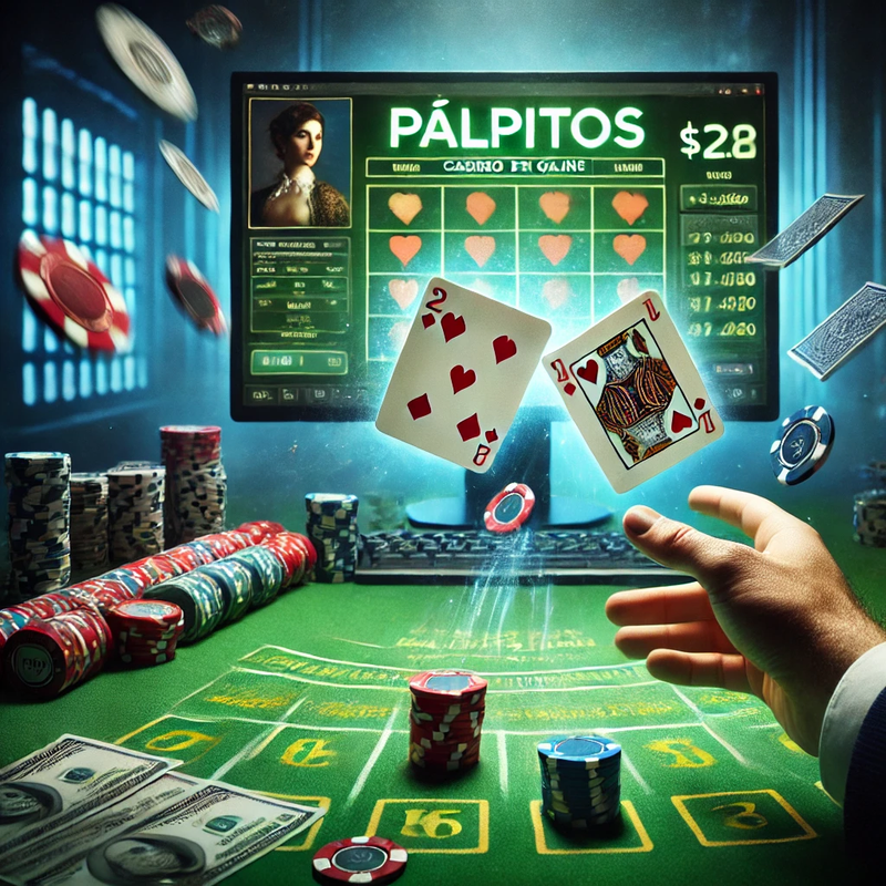 Imagen de dados en mesa de casino