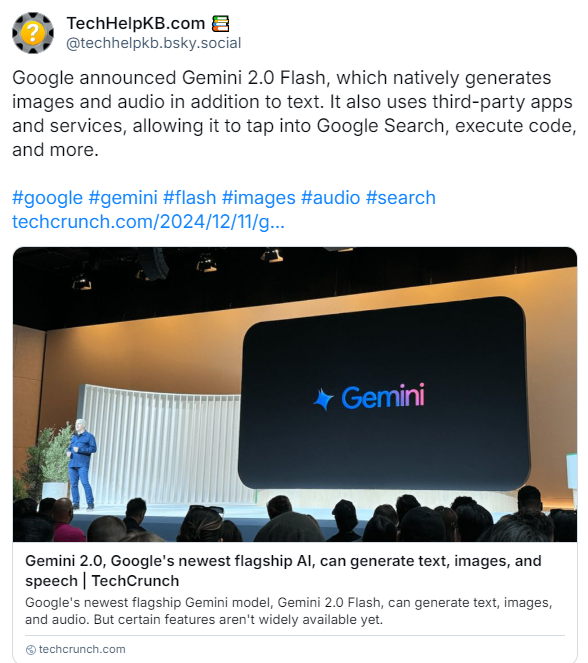 Google Gemini 2.0 Flash