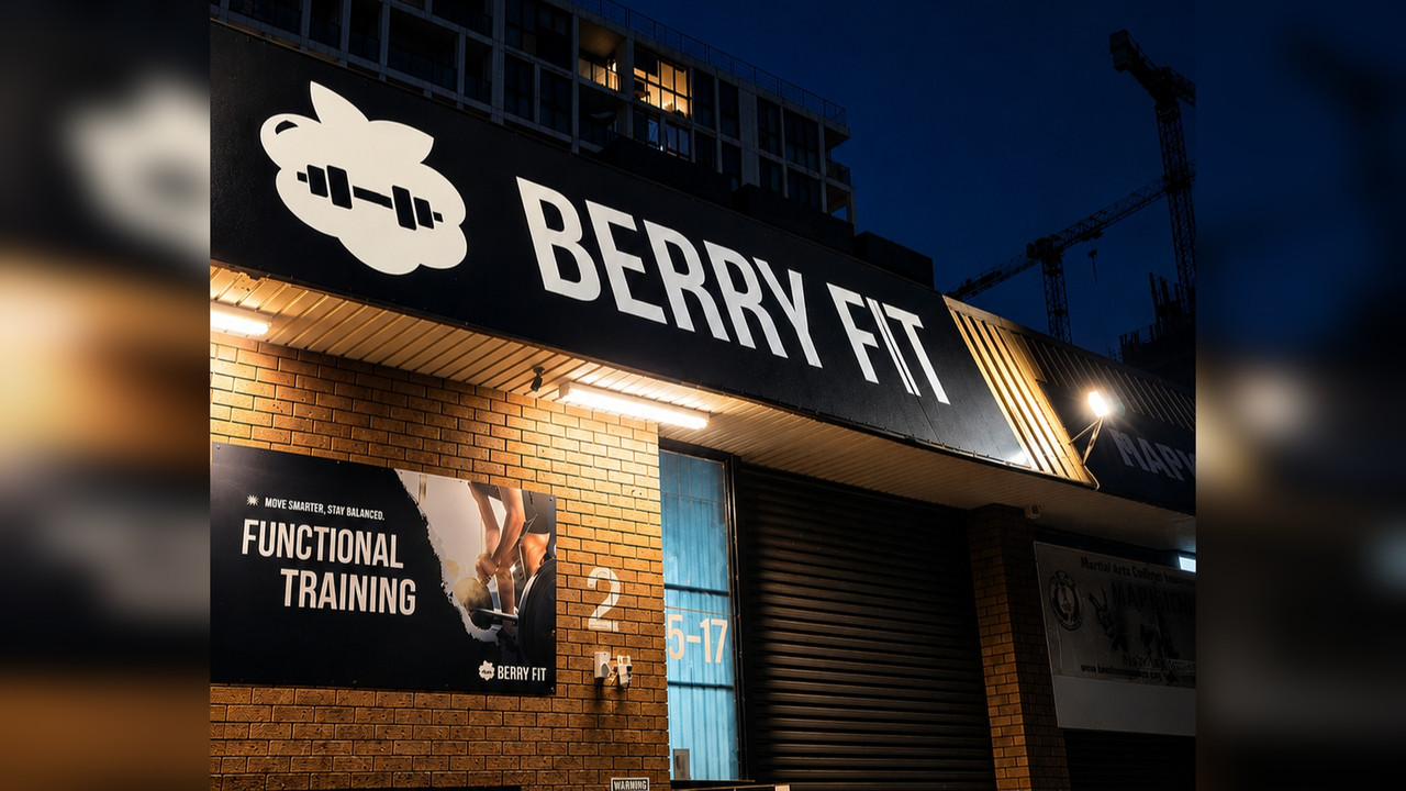 Training floor at BerryFit Sydney
