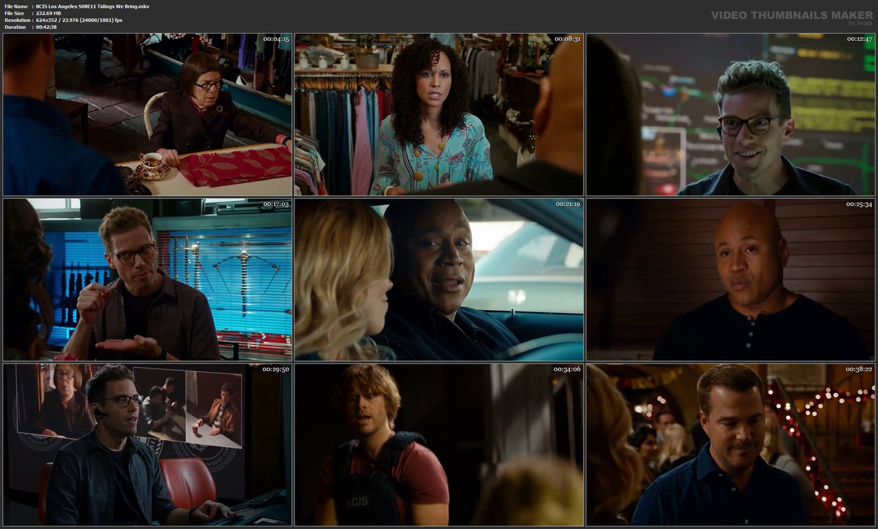 NCIS Los Angeles S08E11 Tidings We Bring.mkv