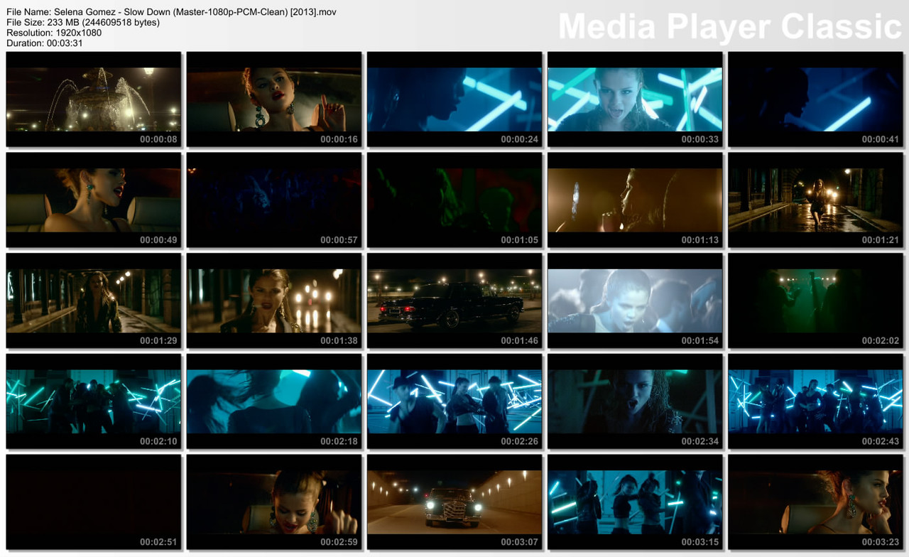 Selena Gomez - Slow Down (Master-1080p-PCM-Clean) [2013]