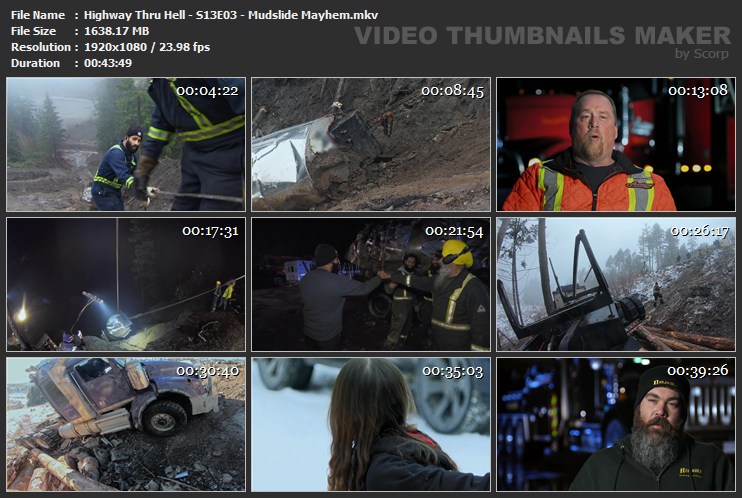 Highway Thru Hell - S13E03 - Mudslide Mayhem.mkv