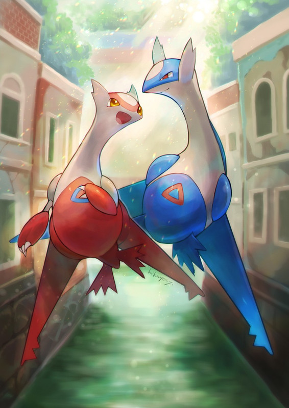 latias-and-latios-pokemon-drawn-by-kikuy