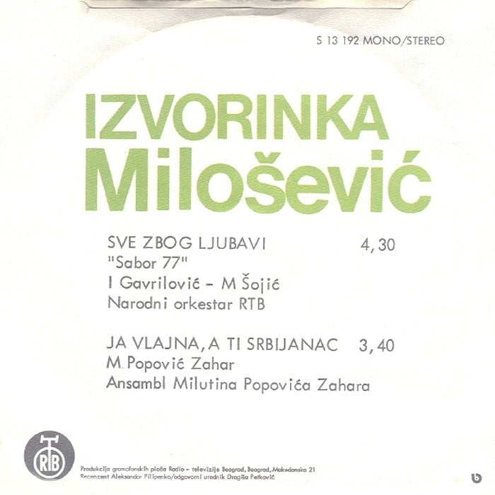 Izvorinka Milosevic 1977-2 z