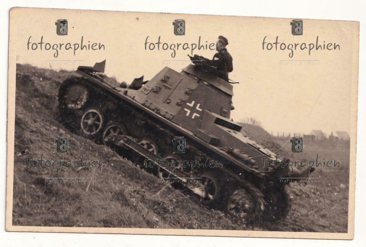 org. Foto dt. Panzer Panzer Tank Balkenkreuz(1)