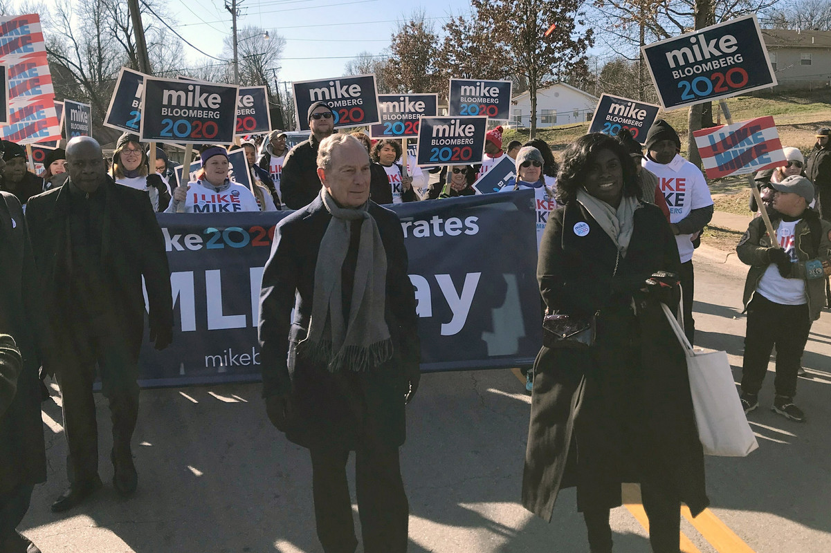 Michael Bloomberg in his parallel presidential race