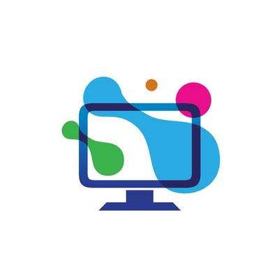 Monitor logo used as site avatar
