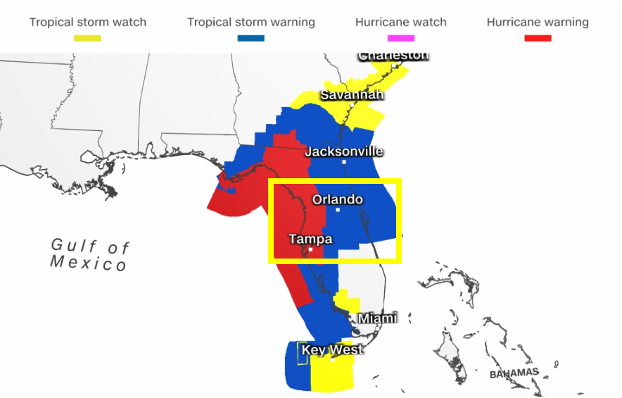 Avanza la tormenta Idalia y podría convertirse en un peligro - WOW en febrero-marzo ✈️ Foro Florida y Sudeste de USA