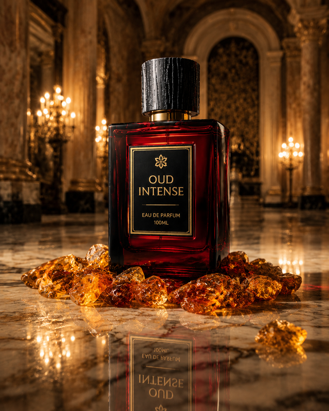 Example result for: Grand Palace Amber Hall: Editorial Fragrance Photography Prompt