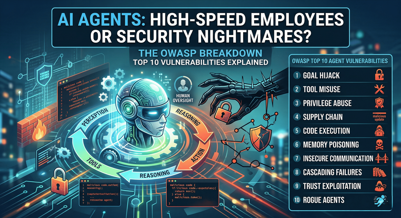 AI Agents: High-Speed Employees or Security Nightmares? (The OWASP Breakdown)