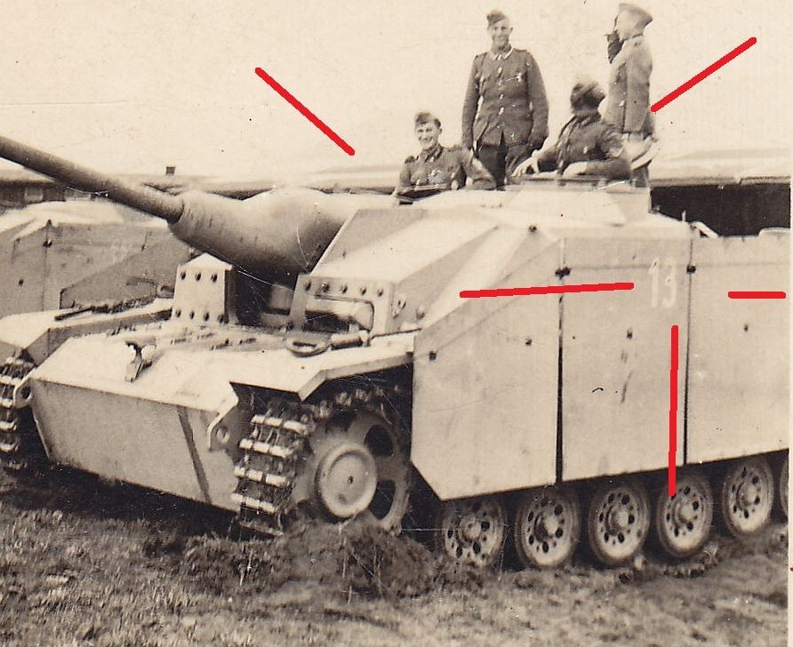 Sturmgeschütz STUG III Langrohr Seitenschürze Zu