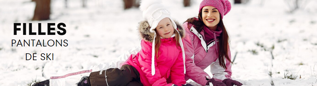 Pantalon et salopette de ski pour les filles à prix pas cher !