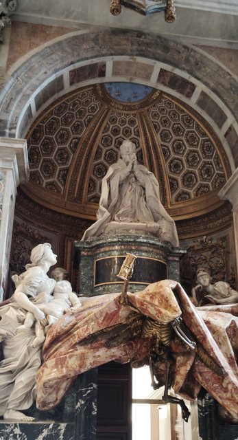 Roma y Florencia en 3 días - Blogs de Italia - Roma: Galería Colonna, único fresco de Caravaggio, Criptas, Vaticano etc (138)