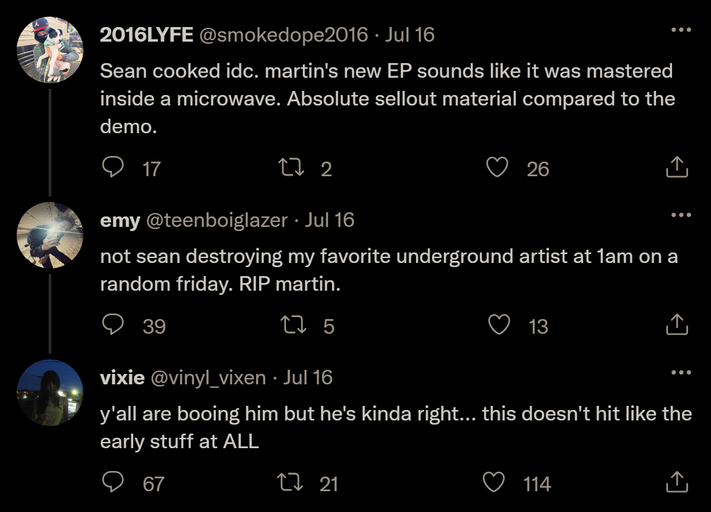 replies