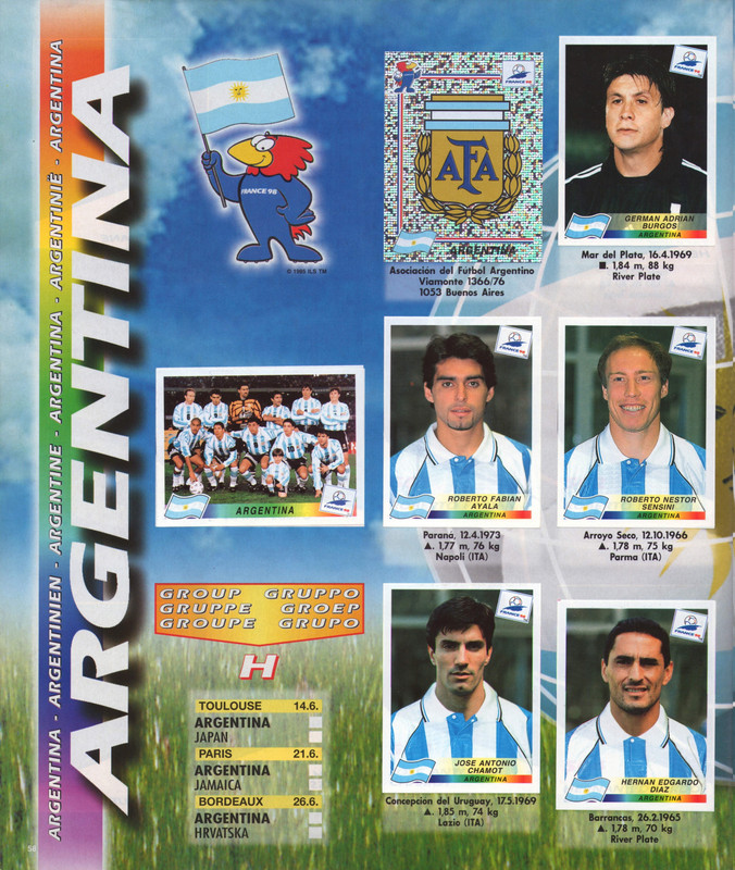 FIFA World Cup 1998 France (Panini) 60