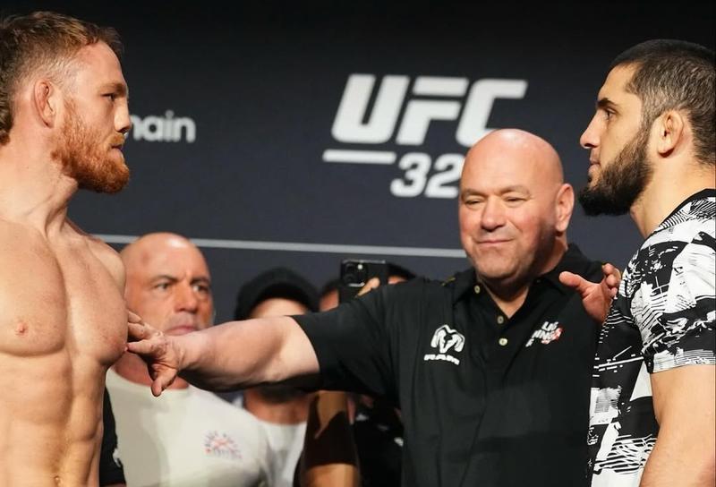 Бойците от UFC 322 лице в лице за последно преди битките