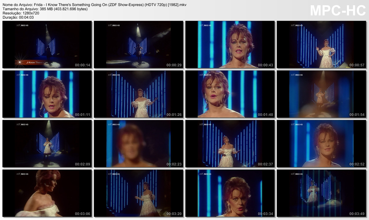 Frida - I Know There's Something Going On (ZDF Show-Express) (HDTV 720p) [1982]