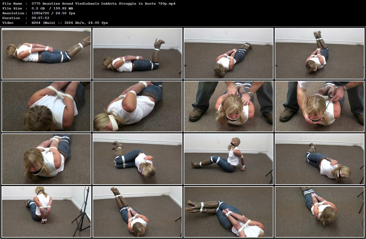 0770 Beauties Bound Tiedinheels Dakkota Struggle In Boots 720p mp4