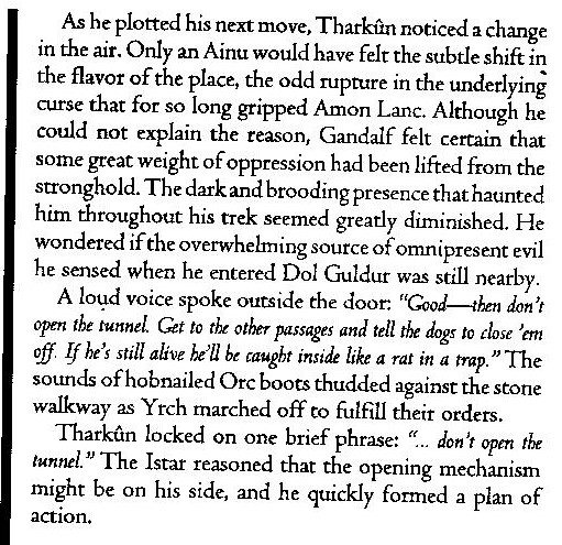 Ainu can sense shifts in magic and curses