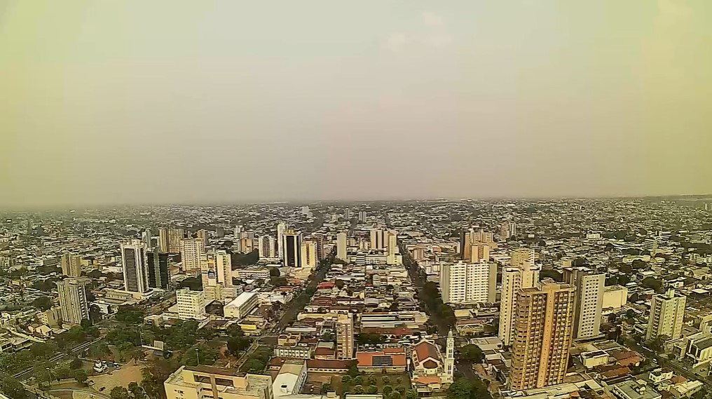 Campo Grande nesta manhã de quarta-feira