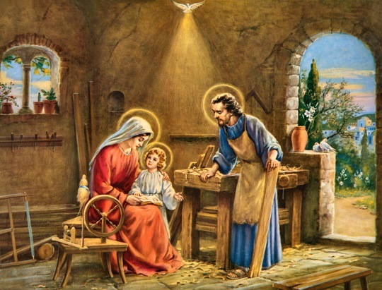 La piccola Casa di Nazareth risuonava di lodi dans Don Dolindo Ruotolo Sacra-Famiglia