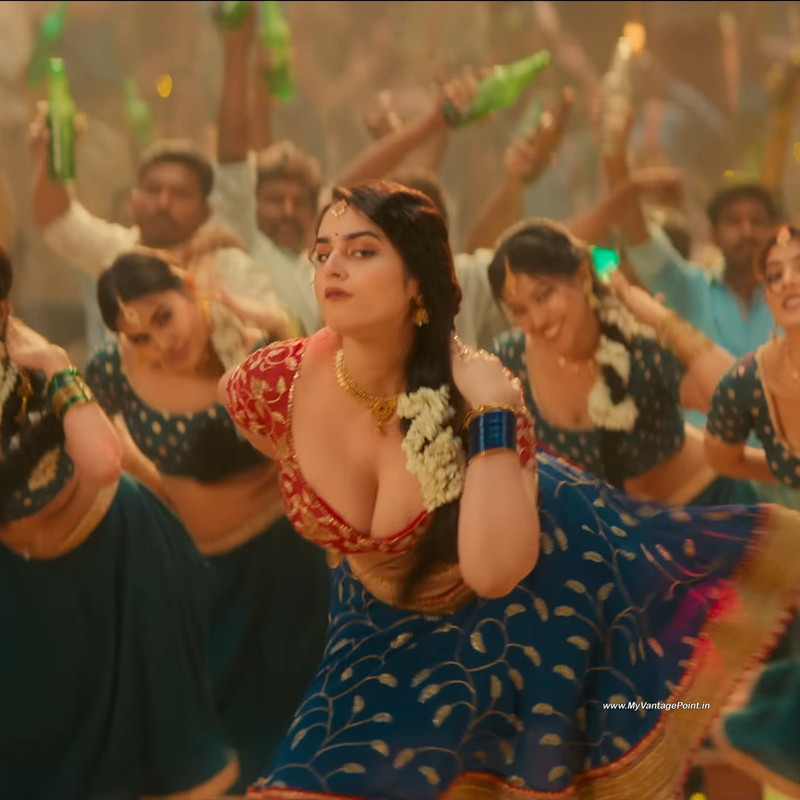 12 Ayesha Khan Hot Item Song MOTHA in Gangs of Godavari (2024)