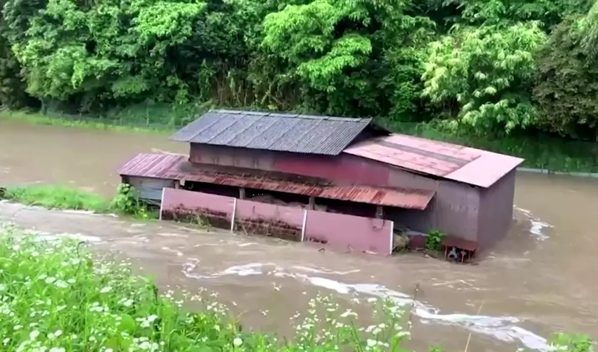 Caos en Japón por Tormenta Tropical; miles de personas serán evacuadas