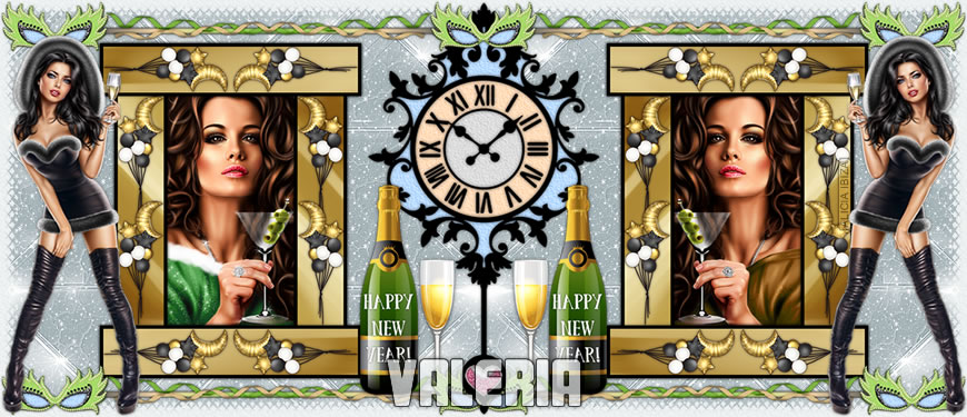 New Year Countdown valeria