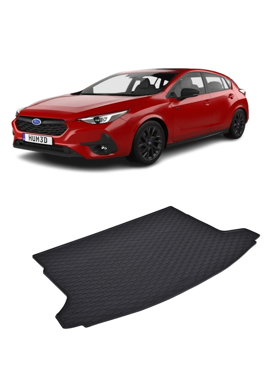 Tavita auto SUBARU Impreza E-Boxer 2020-prezent, protectie portbagaj, Cri-Flo, din cauciuc 100%, compatibil cu autoturismul SUBARU Impreza E-Boxer