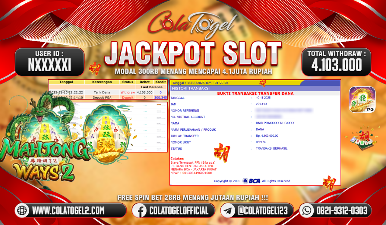 JACKPOT SLOT GACOR!!