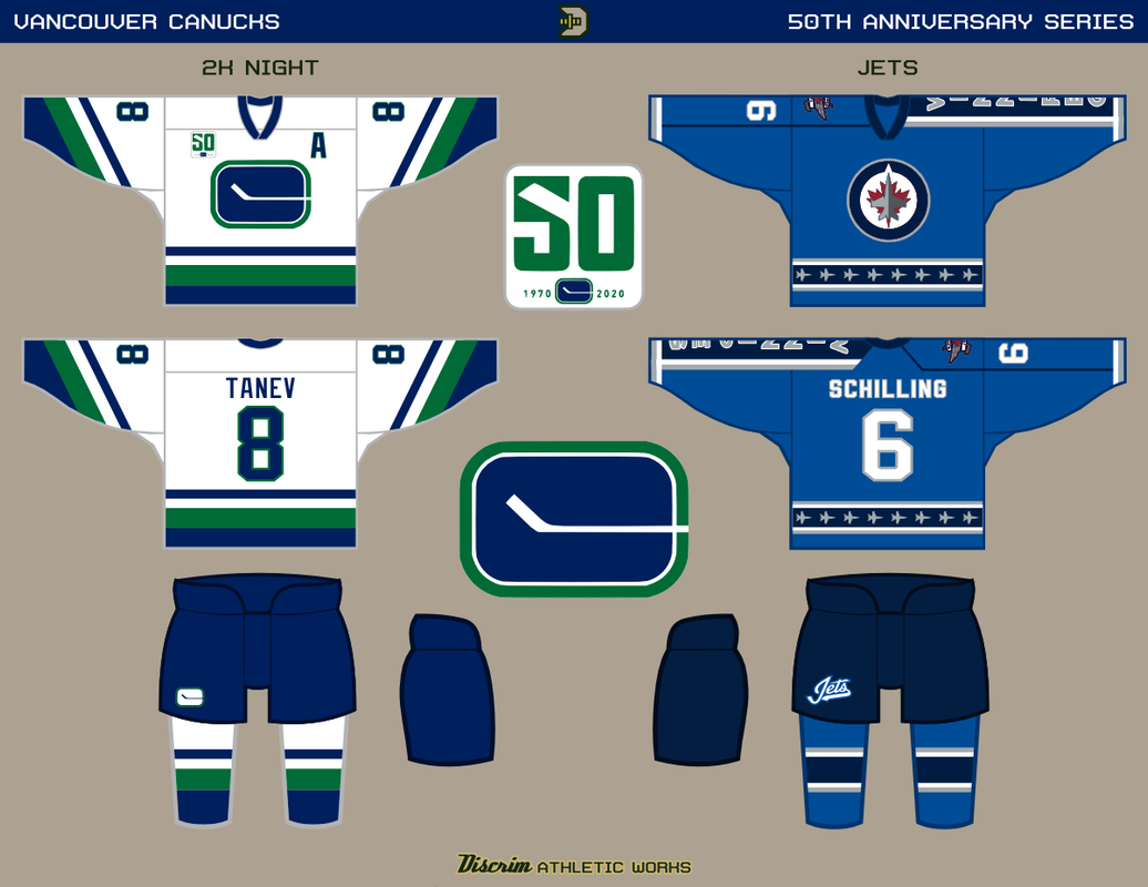 Canucks 50th Anniversary Series - Concepts - Chris Creamer's Sports Logos Community - CCSLC 