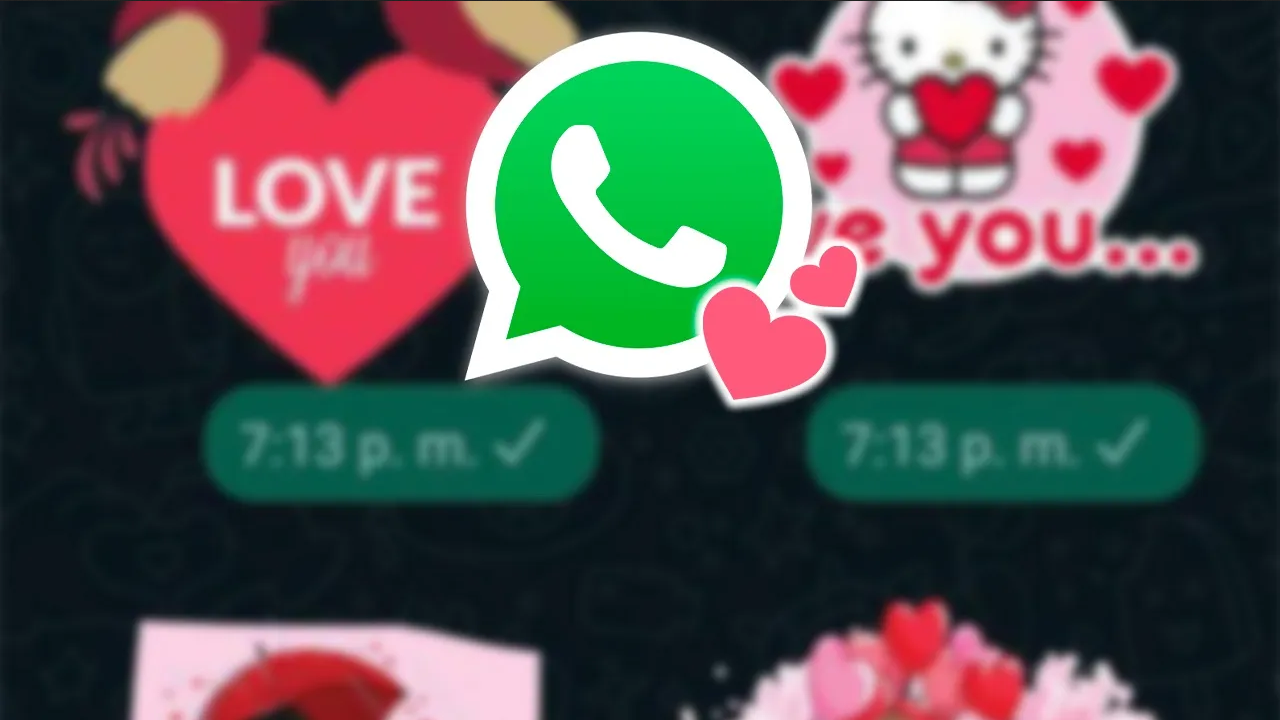 Celebra el amor con stickers de WhatsApp este Día de San Valentín 2024