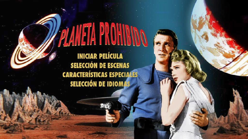 FORBIDDEN PLANET MENU - Planeta prohibido [1956] [Ciencia ficción] [DVD9] [PAL] [Leng. ESP/ENG/DEU] [Subt. ESP/ENG]