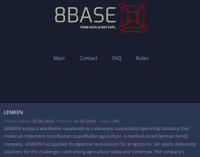 Ransomware bei Lemken