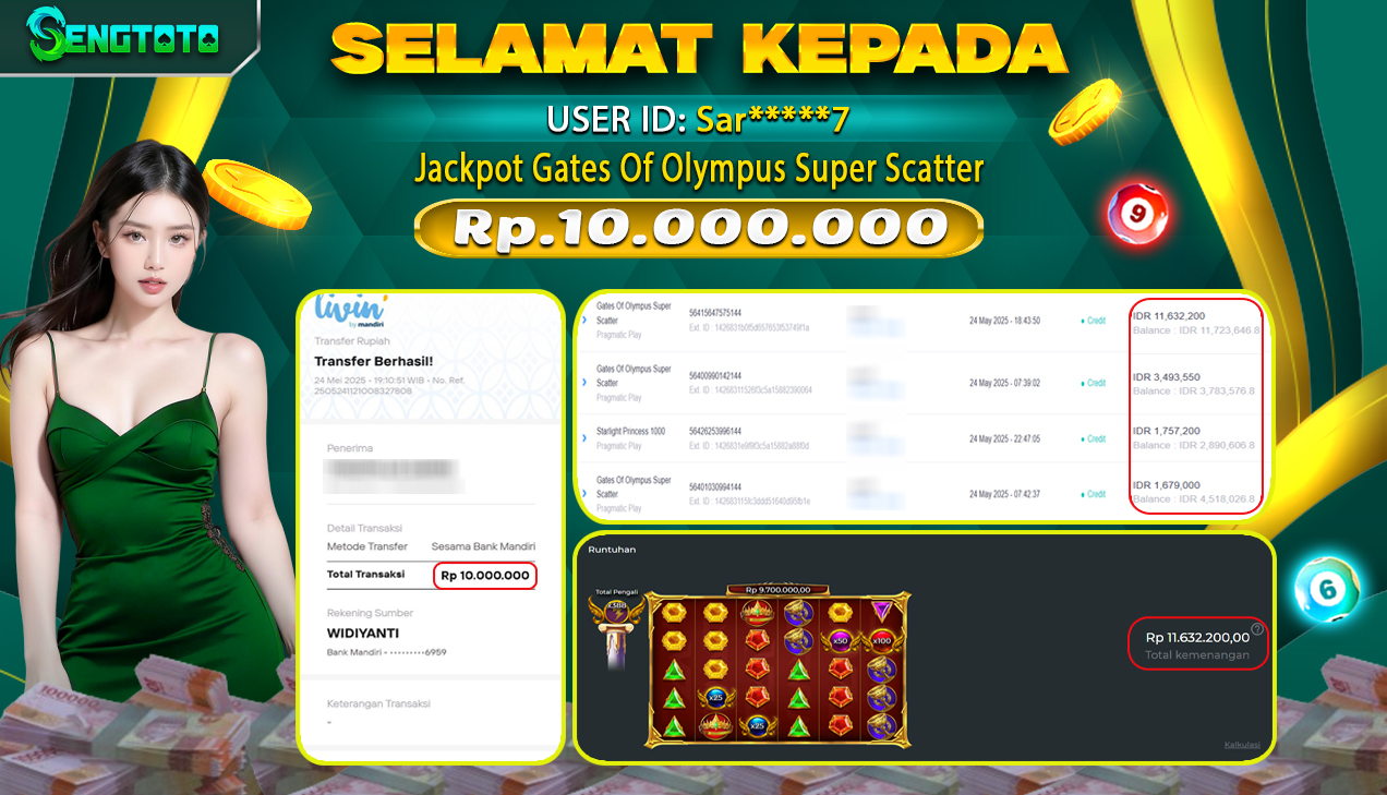 BUKTI PEMBAYARAN SLOT GATES OF OLYMPUS SUPER SCATTER