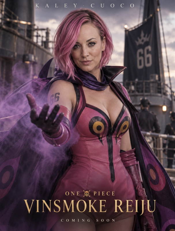 Kaley Cuoco Vinsmoke Reiju