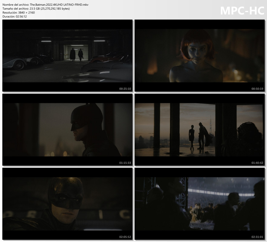 The Batman 2022 4K HD 2160p Dua Latino - Identi