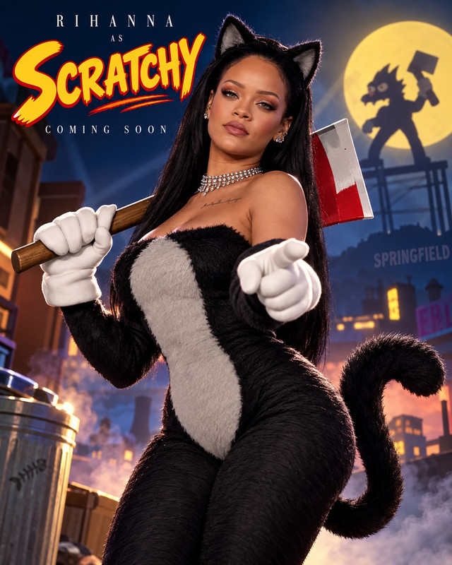 Rihanna Scratchy