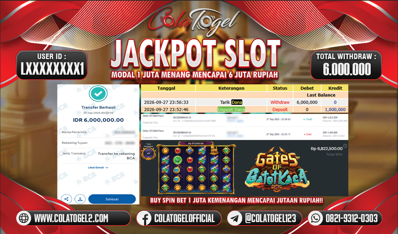 JACKPOT SLOT GACORR !!!