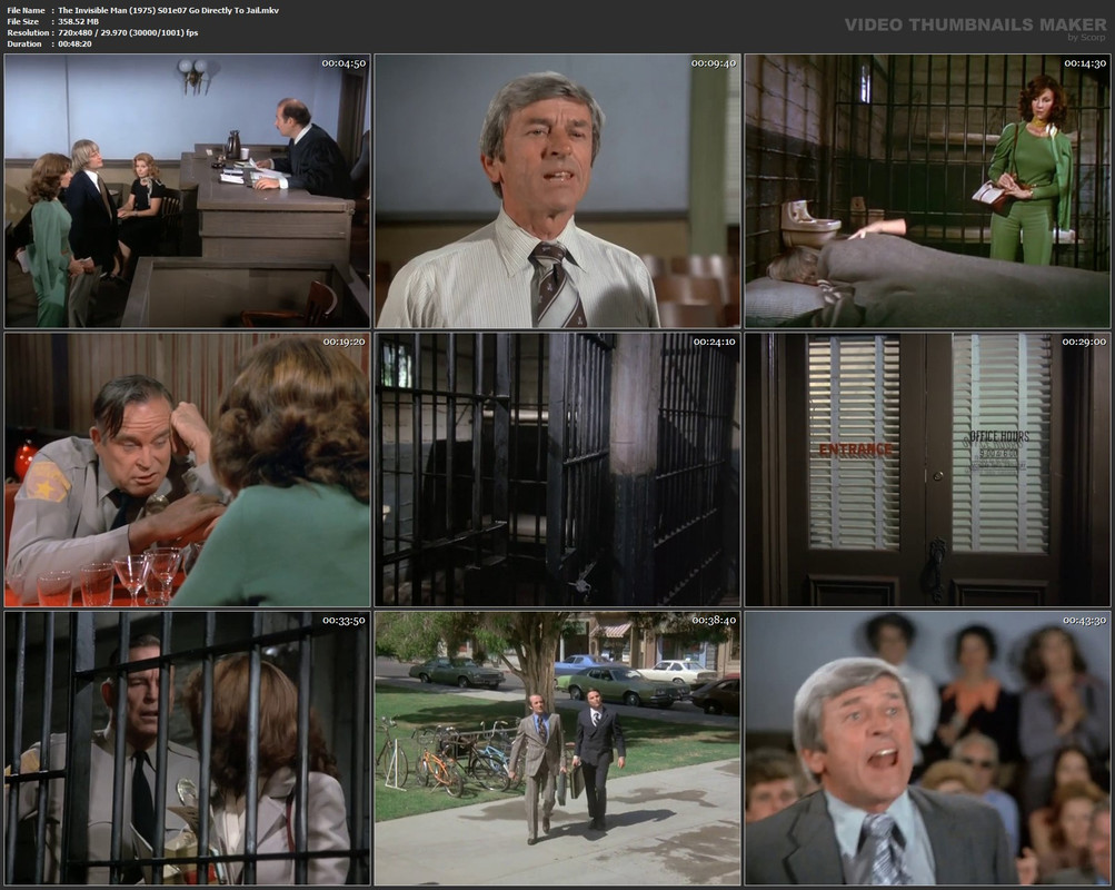 The Invisible Man (1975) S01e07 Go Directly To Jail.mkv
