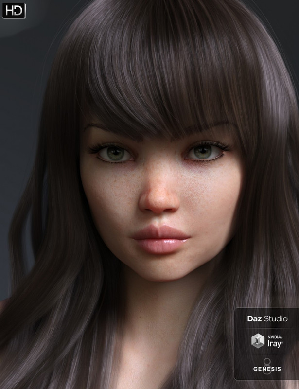 Danae HD for Genesis 8 Female