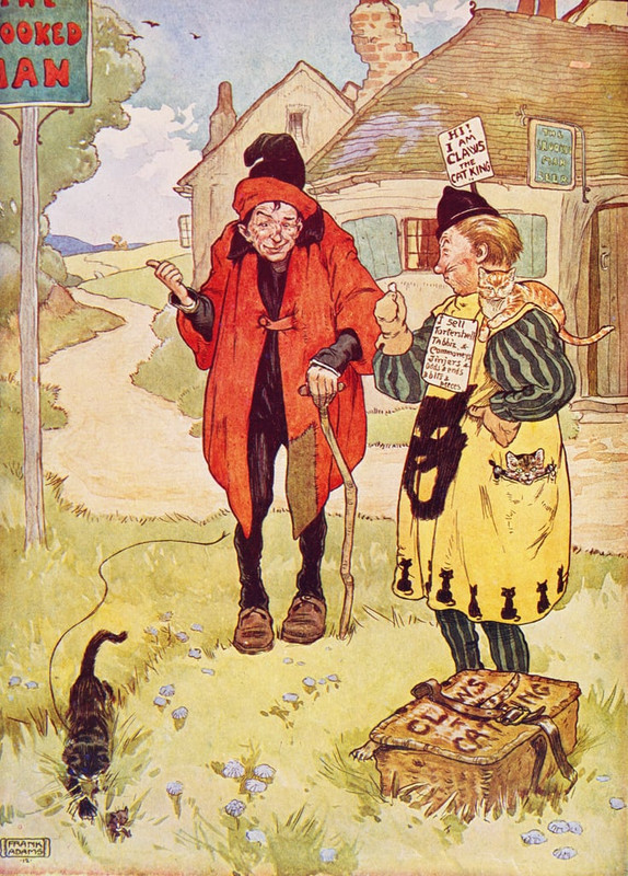 Frank-Adams-There-was-a-Crooked-Man-from-My-Nursery-Story-Book-pub-by-Blackie-Son-book-ill-Mei