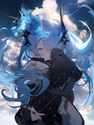 glassy_sky_Background_cosmic_horror_full_body_blue_ha_03ae9485-6e41-4a88-9cc9-d6b32a8bb085