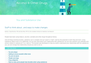 you and substance use workbook homepage