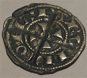 Dinero de vellón de Pedro I - Barcelona, 1196-1213. IMG-20221017-174527