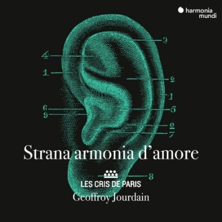 Les Cris de Paris - Geoffroy Jourdain - Strana armonia d'amore (2025)