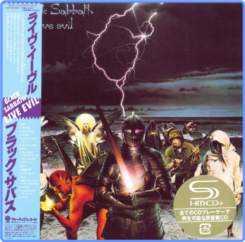 Black Sabbath - Live Evil (Deluxe Edition, Japan SHM-CD, 1983) FLAC LossLess