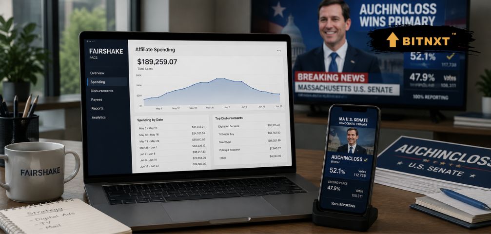 Fairshake Affiliate Spends $189K as Auchincloss Wins Primary