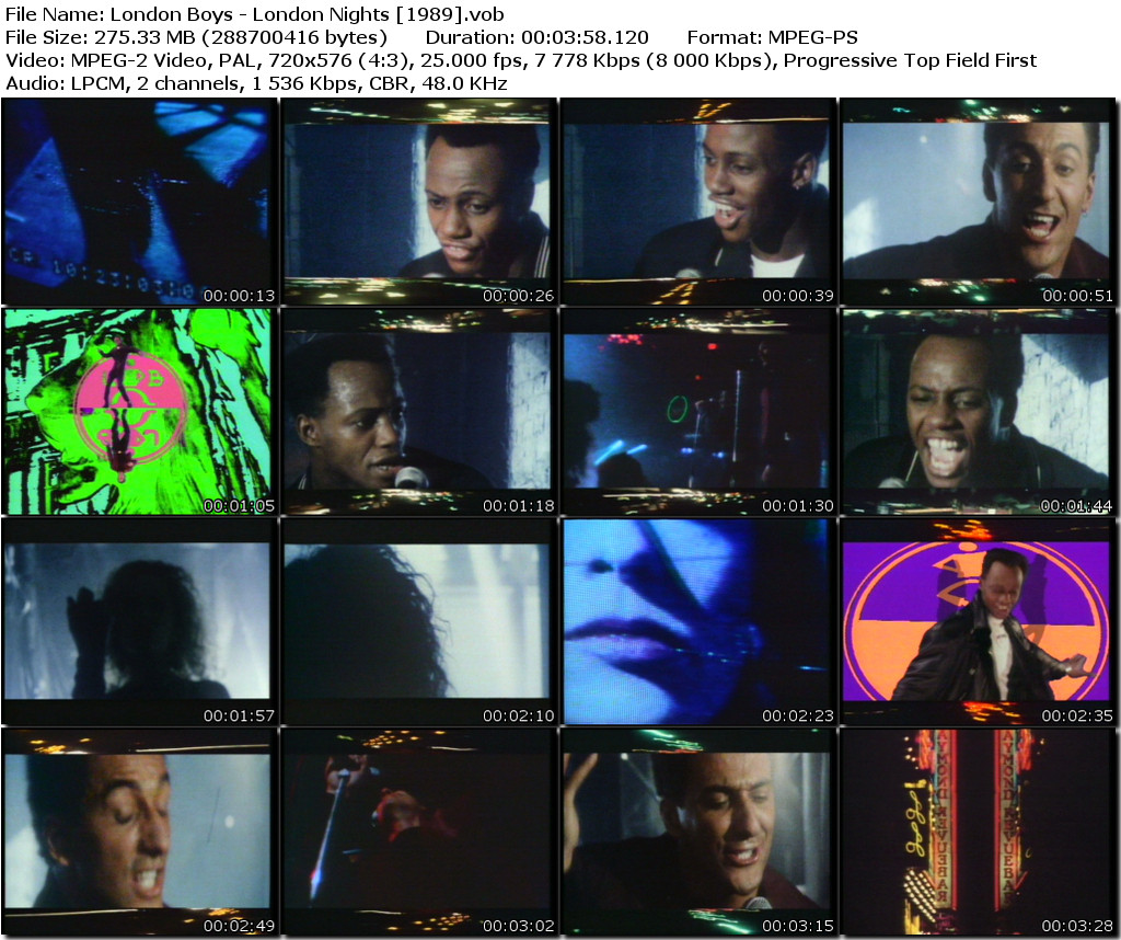 London Boys London Nights 1989 vob tn